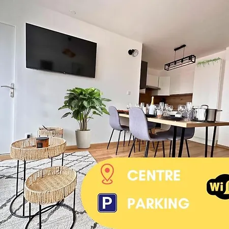 Venise Centre 4 Parking Daire Reims